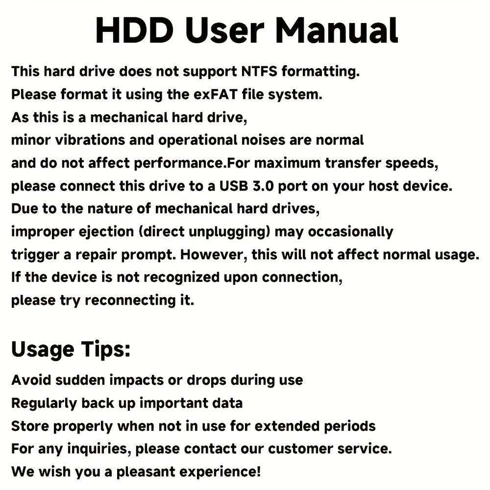 4TB External Hard Drive USB 3.0 Portable HDD for PC Laptop Mac PS4 PS5 Xbox Smart TV – High-Speed Plug and Play, exFAT, Tool-Free Setup, Slim Black Backup Storage Drive