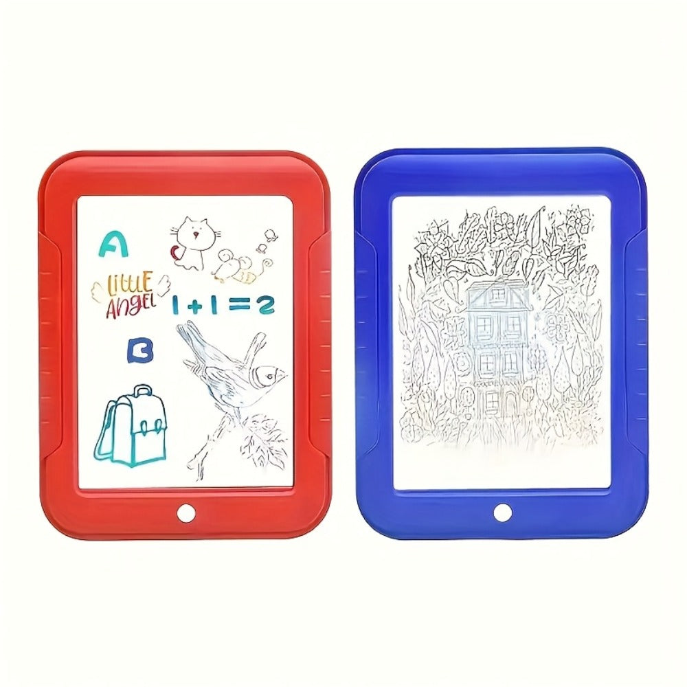 Light Up Drawing Board for Kids LED Doodle Art Set with Colorful Markers & 30 Cards Ages 3-8 – Battery-Powered Glow Writing Board | Birthday Christmas Travel Activity Gift for Boys & Girls