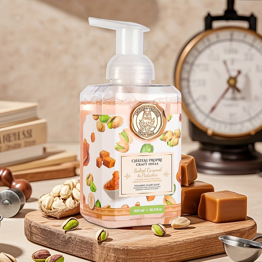 Moisturizing Foaming Hand Soap 500ml with Coconut Oil – Cruelty-Free Foam Soap for Bathroom & Kitchen | 8 Fresh Scents: Vanilla, Citrus, Guava, Coconut, Jasmine & More | 1pc or 2pcs Gift Set