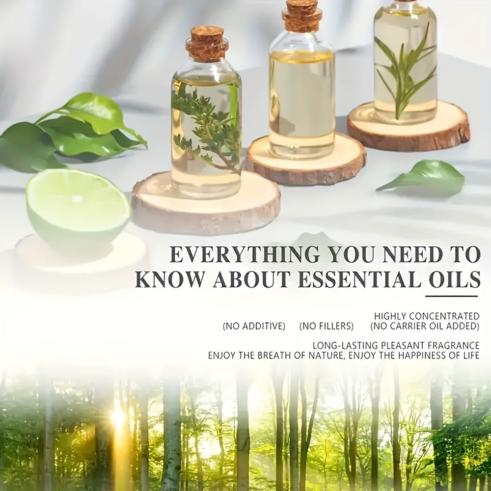 Forest Pine Essential Oil with Glycerin & Jojoba 100ml 3.38oz – 100% Pure Natural Therapeutic Grade for Skin Care, Hair Growth, Nail Strengthening, Body Massage & Aromatherapy, Wellness Gift for Women Men