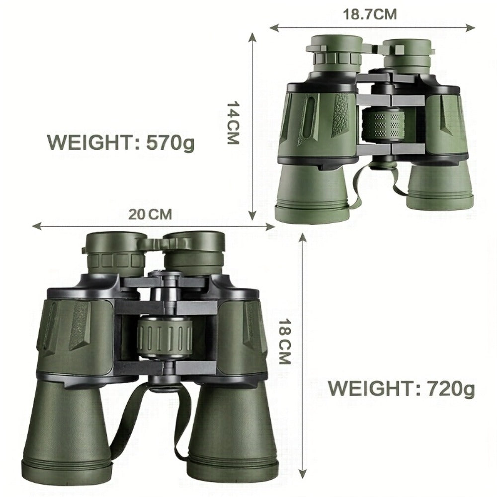 8x40 Binoculars for Adults High Powered – Bird Watching, Hunting, Hiking, Concerts & Travel | BaK-4 Prism FMC Lens, Wide Angle View, Durable Non-Slip Grip, Clear Vision Day & Low Light Performance