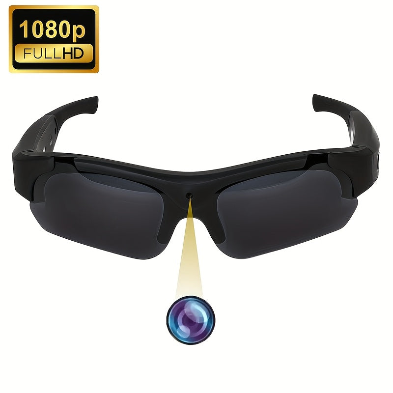 4K Camera Glasses UHD Sports Action Cam - 2-Hour Recording, Body Camera Wearable, Bike Running Cycling Recorder, Meeting Minutes, 3840x2160P 30fps, Optional 64GB, Models A31 A33 S36