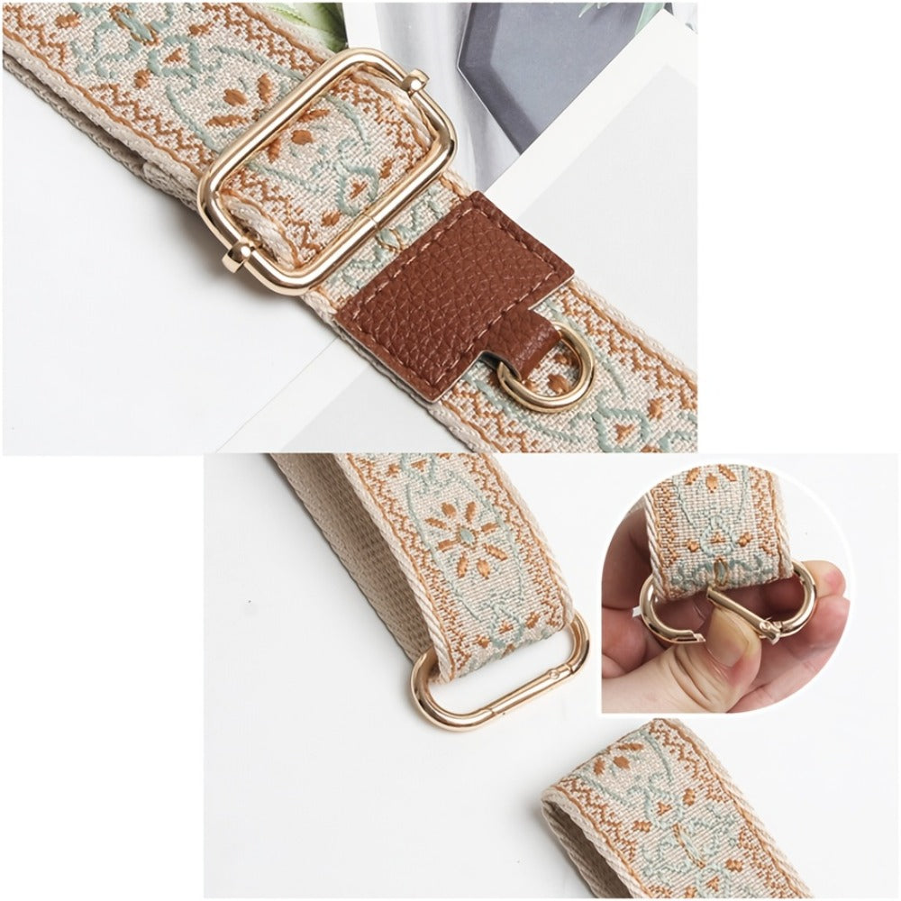 Crossbody Phone Strap Wallet Pouch with Beaded Charm Detachable Wrist Lanyard Card Holder Hands-Free Shoulder Strap for Women Girls iPhone Samsung – Green Purple Brown Pink 5 Colors