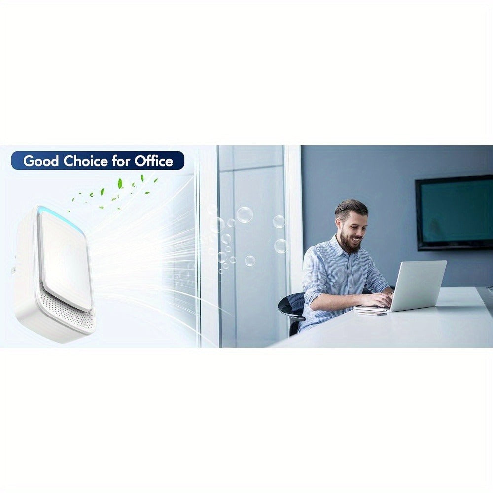 Plug-In Air Purifier Ionic – Filterless & Silent Odor Neutralizer for Home, Pets, Office & Gym, Compact 24/7 Fresh Air, Zero Maintenance, Space-Saving Design, Ideal Gift (2 or 6 Pack)
