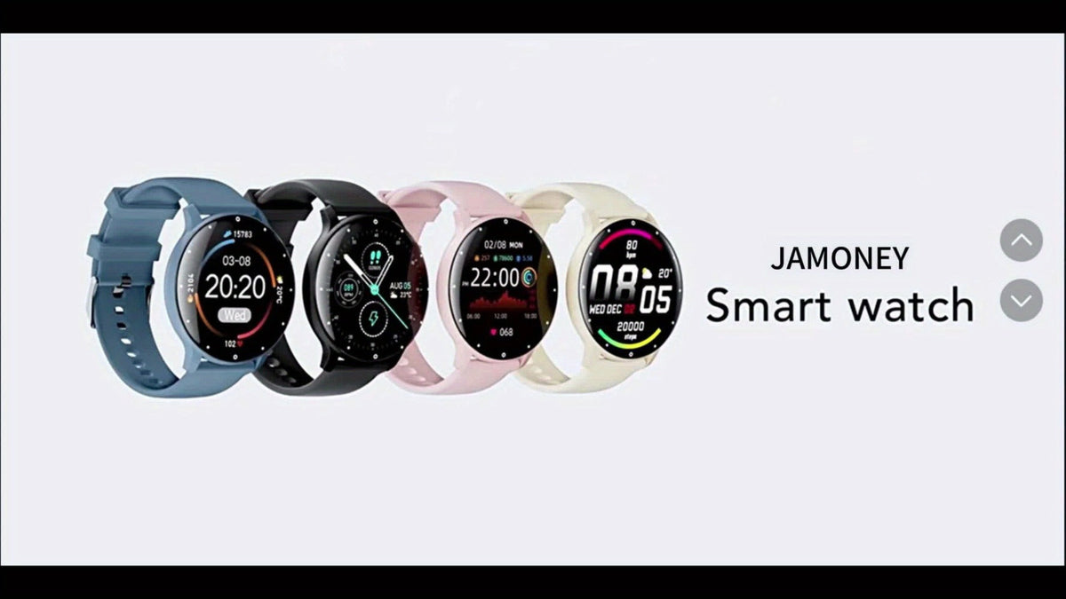 Built-In Speaker Smartwatch HD Voice Calls Weather Alerts Message Push – Large Screen Multi-Function Fitness Tracker for Men Women iPhone Android Silver Black Pink Golden Gift
