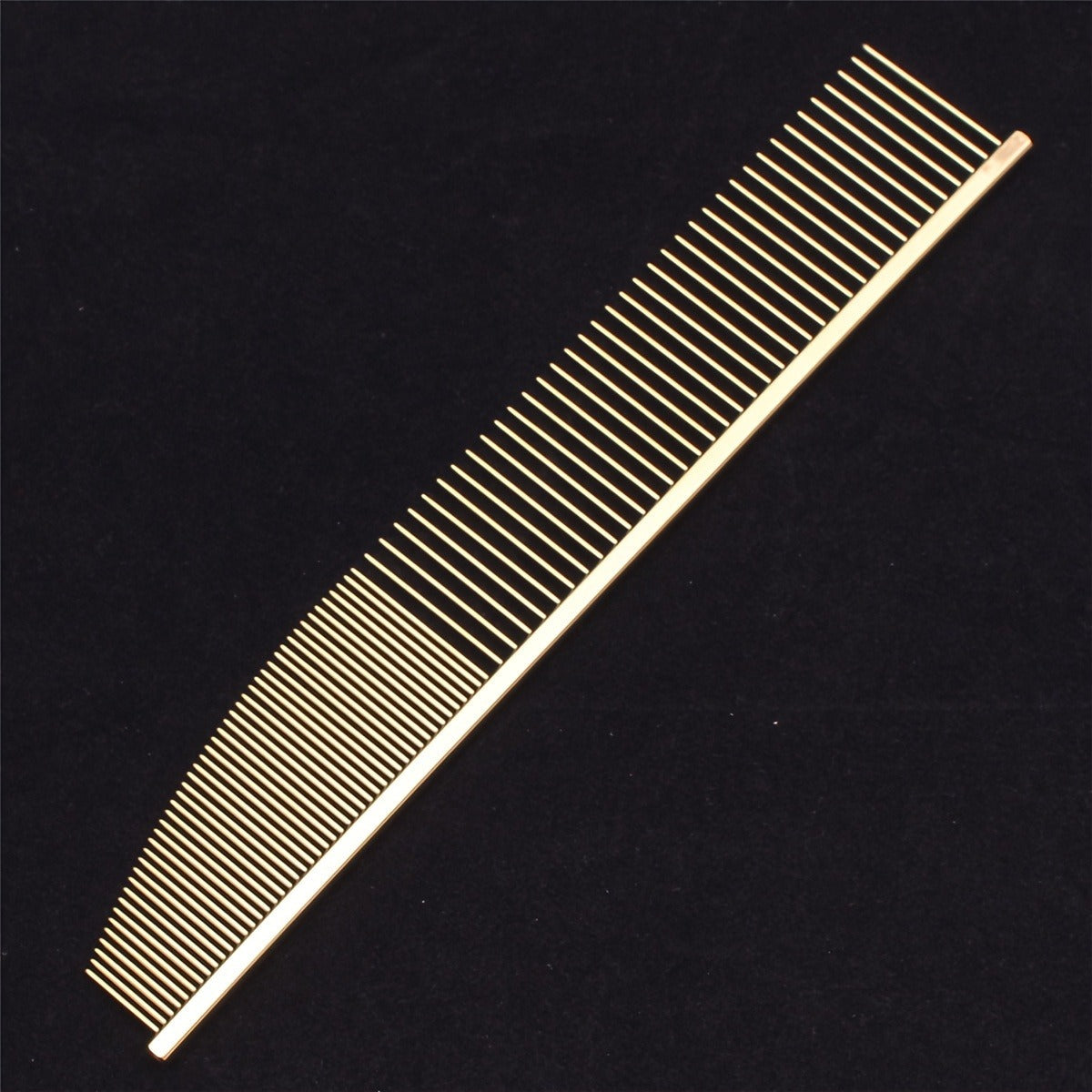 Pet Grooming Comb with Stainless Steel Teeth & Aluminum Handle - Professional Detangling Dematting Comb for Dogs & Cats, Removes Knots, Tangles & Loose Fur, 3 Colors