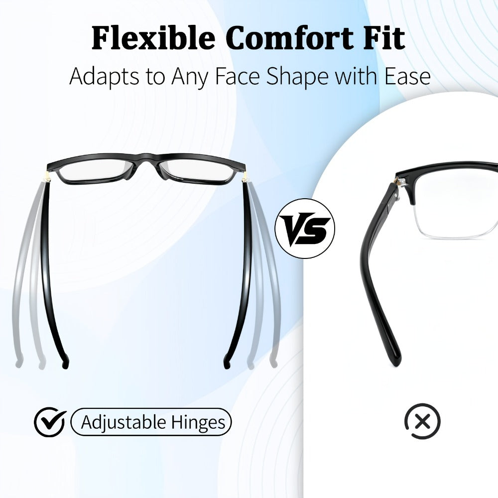 164-Language Translation Glasses with Real-Time AI Voice Translator – Bluetooth Music & Calls | AI Voice Assistant | Indoor & Driving Use | Unisex Smart Eyewear Multiple Colors | Travel Business Gift