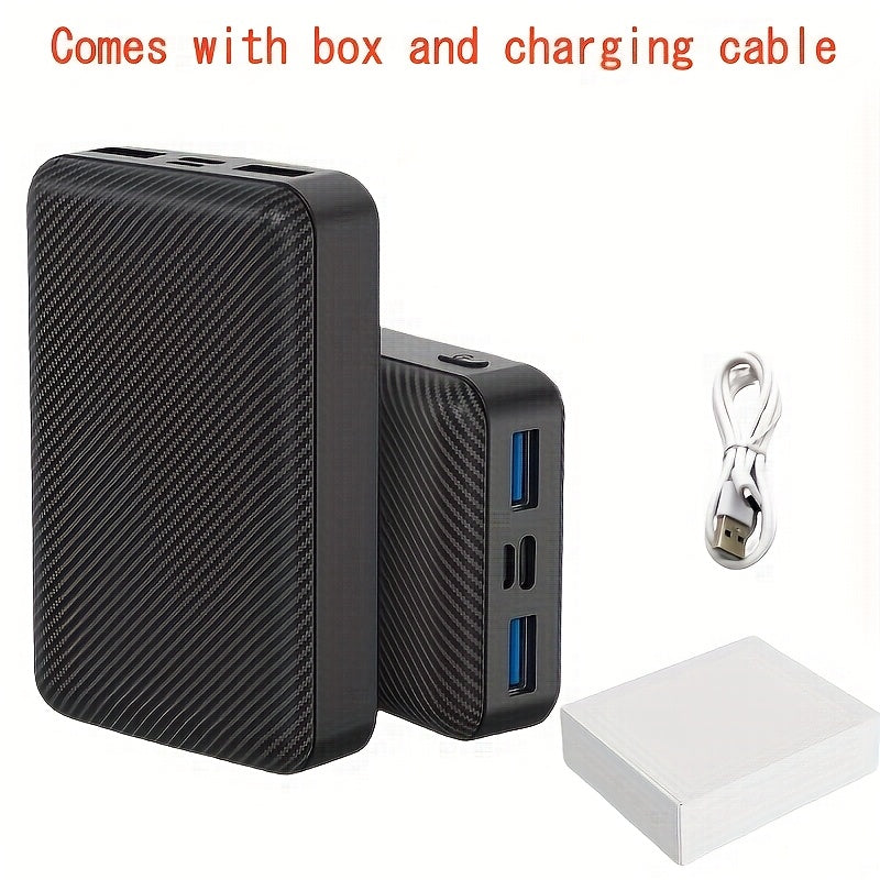 20000mAh Power Bank for Heated Vest Jacket Gloves Scarf Socks – 5V 3A Fast Charging USB Battery Pack, Portable Rechargeable Power Supply for Electric Heated Clothing & Winter Outdoor Gear