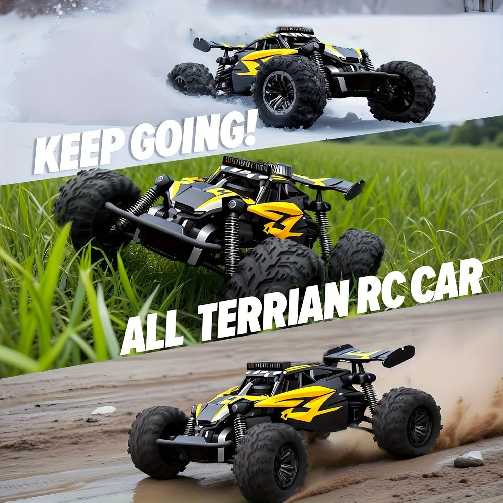1:18 Alloy RC Monster Truck, 33 km/h with LED Lights and 2.4 GHz Control