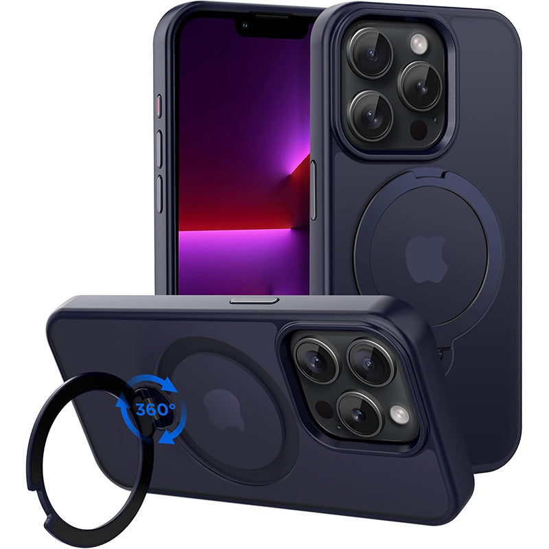 MagSafe Ring Stand iPhone Mount 360 Rotating Wireless Charging Desktop Stand Car Phone Holder for iPhone 16 Pro Max 16 Pro 16 Plus 16 15 Pro Max 15 Pro 15 Plus 15 14 Pro Max 14 Pro 14 Plus 14 13 Pro Max 13 Pro 13 12 Pro Max 12 Pro 12