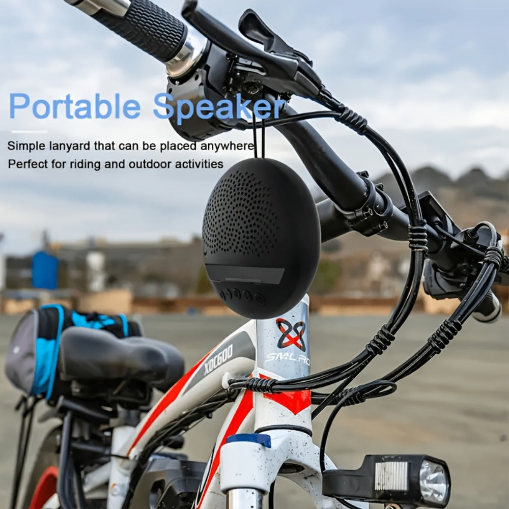 Multifunctional Bluetooth Speaker with Phone Stand & Pen Holder – Portable Wireless Speaker with Rope, Surround Sound, TWS, Built-in Microphone, for Home, Office, Car, Outdoor & Travel – Creative Gift