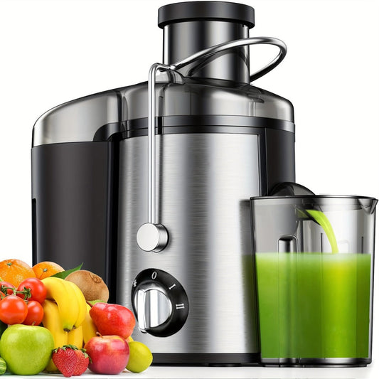 Centrifugal Juicer with 3-Inch Feed Chute, 3 Speeds and Detachable Parts