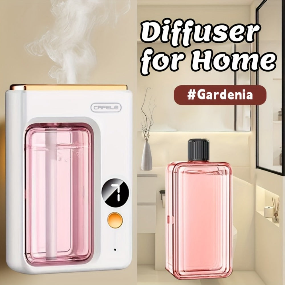 Ultrasonic Essential Oil Diffuser & Humidifier with Auto Shut-Off, Quiet Aromatherapy for Home Bedroom Office – Choose Hilton Gardenia Ocean Shangri-La Encounter Scent Bundle
