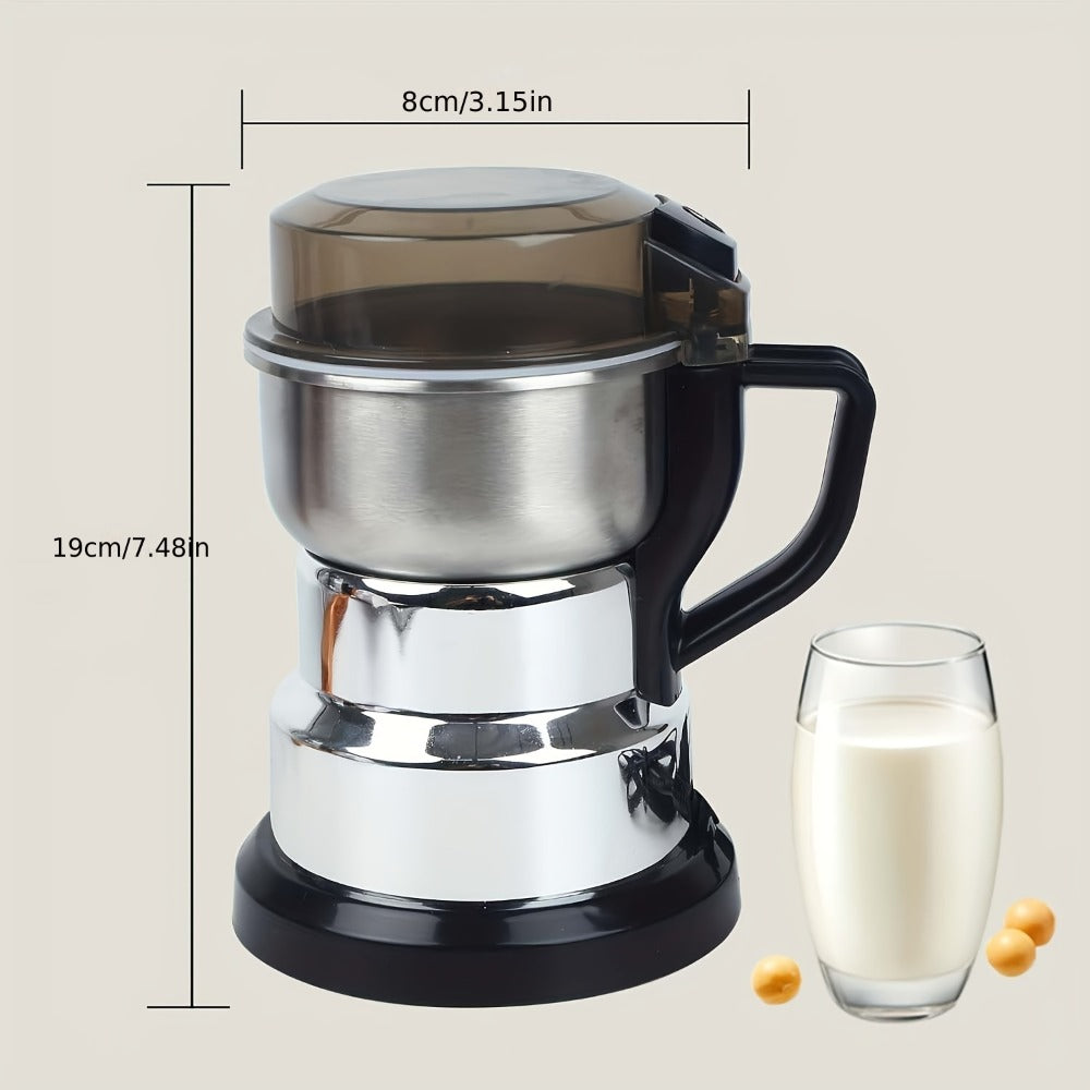 Electric Coffee Grinder 400ml 14oz 4-Blade Stainless Steel 10 Second Quick Grinding for Coffee Beans Spices Nuts Grains Dry Wet Dual Purpose Food Processor 25000 RPM