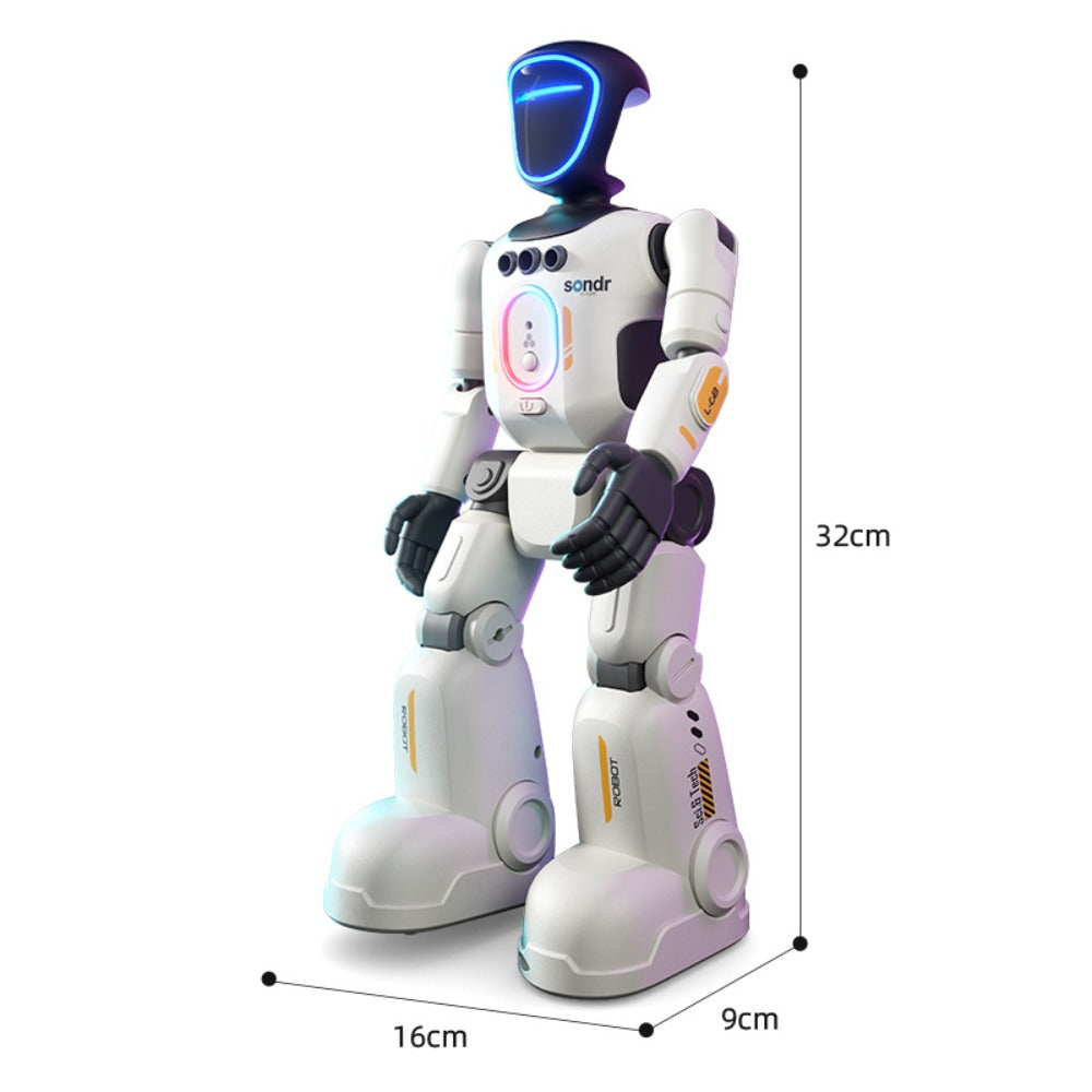 Humanoid Robot Toy, Gesture Sensor, Voice Recorder & Pose Control