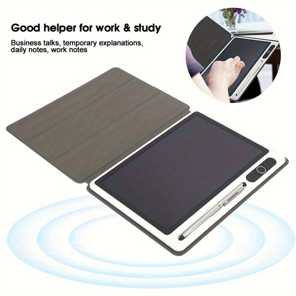 LCD Writing Tablet 10.1 Inch Large Screen Digital Drawing Board Electronic Handwriting Pad with Protective Case & Stylus Paperless Memo Doodle Board for Kids Adults Students School Office – Pink