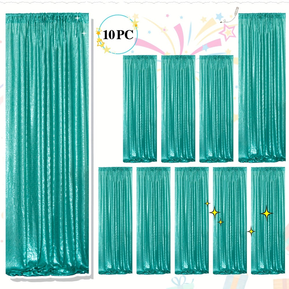 Sequin Backdrop Curtains 2FTx8FT Glitter Photography Background Panels for Party Wedding Birthday Stage Decoration Gold Yellow Shimmer Curtain Set 4 6 10 Panels Available