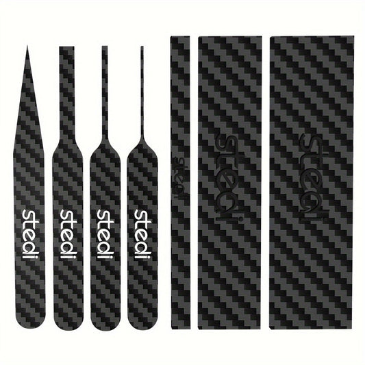 Carbon Fiber Sanding Sticks and Detail Polishing Boards, 7-Piece Model Tool Set