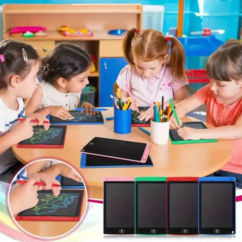 LCD Doodle Board Bulk Pack 10 or 20 Pack – 8.5 Inch Reusable Erasable Drawing Tablet for Kids Ages 3-8 | Colorful Educational Toy | Classroom Party Favor Birthday Gift