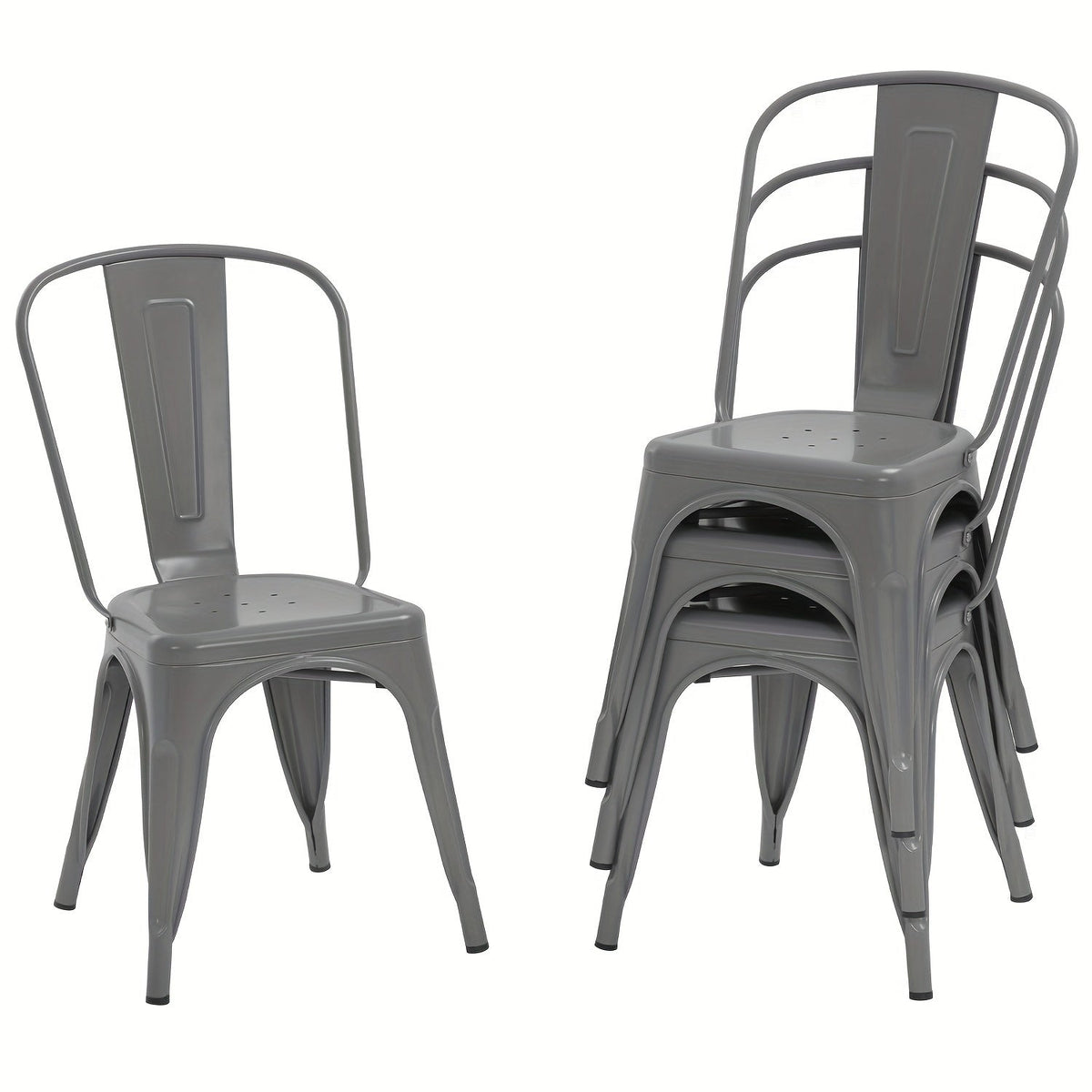 Dining Chair shown in the Gray option