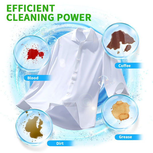 Laundry Detergent Sheets with Fresh Linen Scent, Liquid-Free Format and Quantity Options