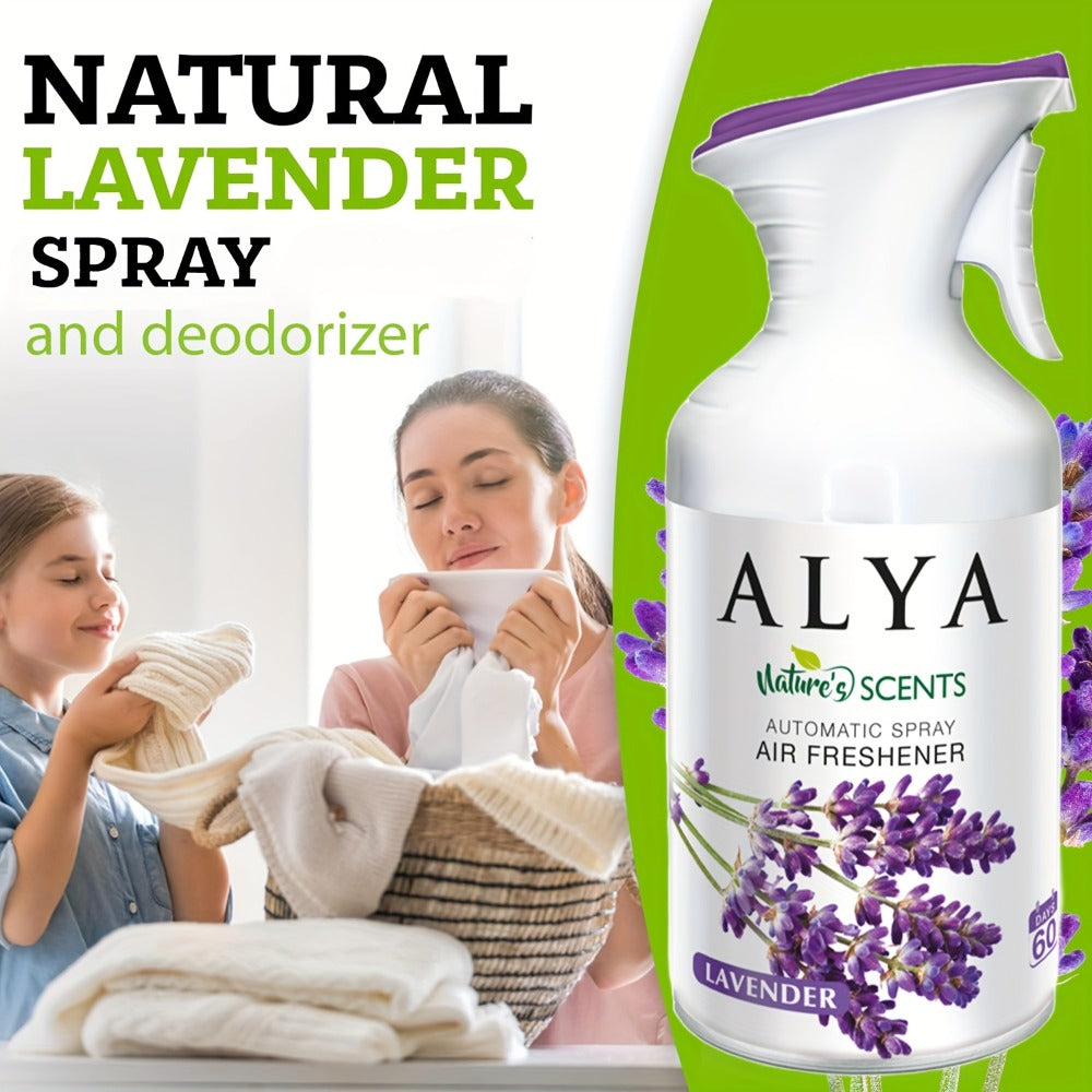 Air Freshener Spray 8.45 oz Aromatherapy Room Spray 1pc or 3pc - 6 Scents Lavender, Vanilla, Cool Linen, Ocean, Mixed Berries & Magnolia, Odor Eliminator for Home, Car, Office, Bathroom, Fabric & Closet