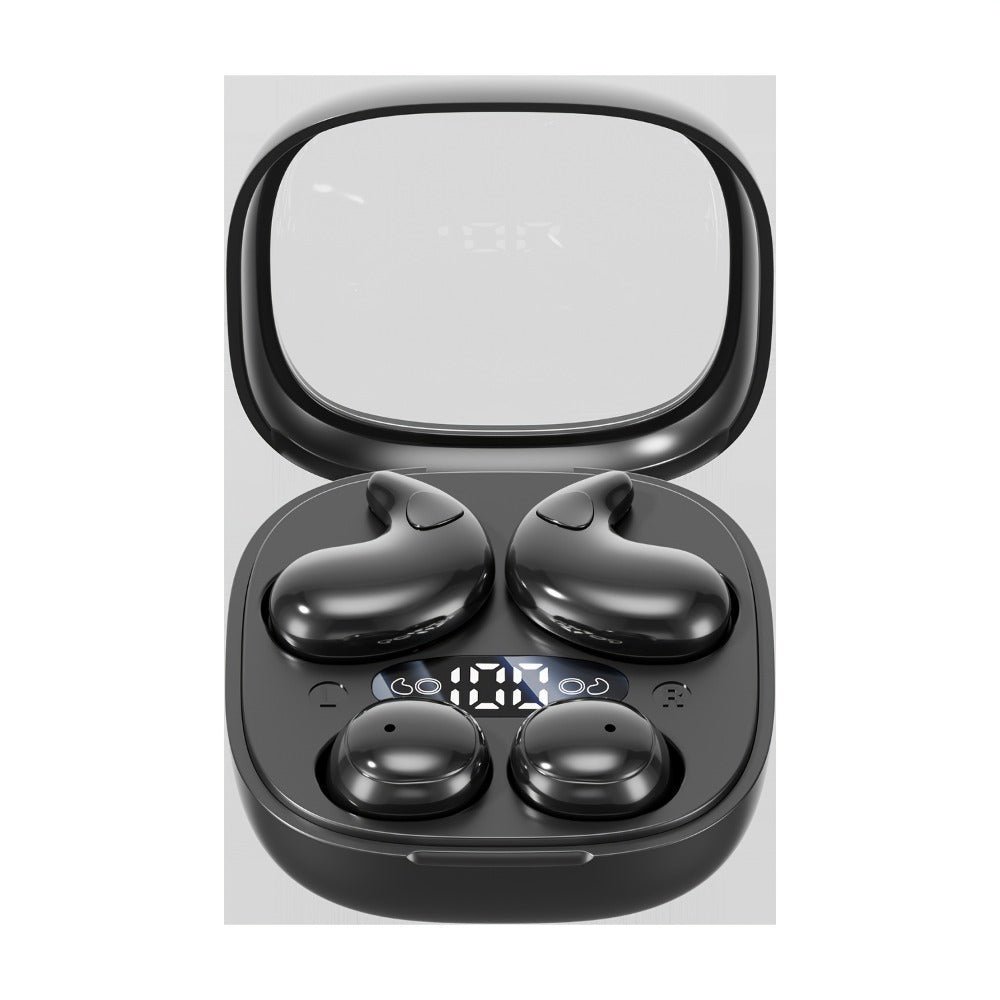 Sleep Earbuds Invisible 2-in-1 Set, Ultra-Thin Wireless Mini Headphones for Side Sleepers & Small Ears, Noise Reduction Lightweight Concealed Design, Long Battery Life for Nighttime Listening Work Relaxation