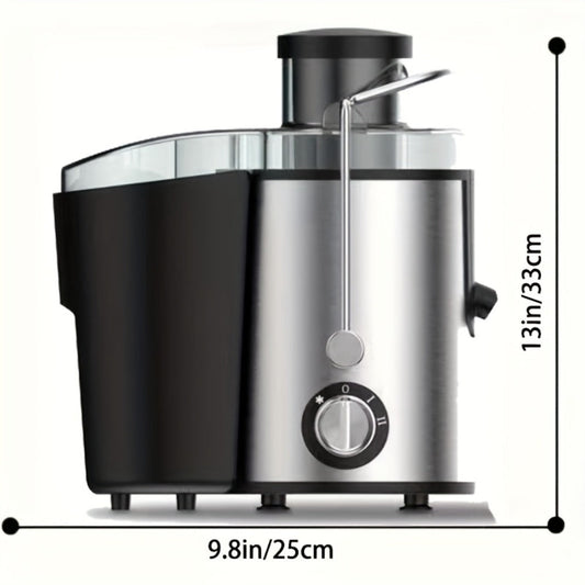 Centrifugal Juicer, 500W with 3-Inch Feed Chute for Fruit and Vegetables