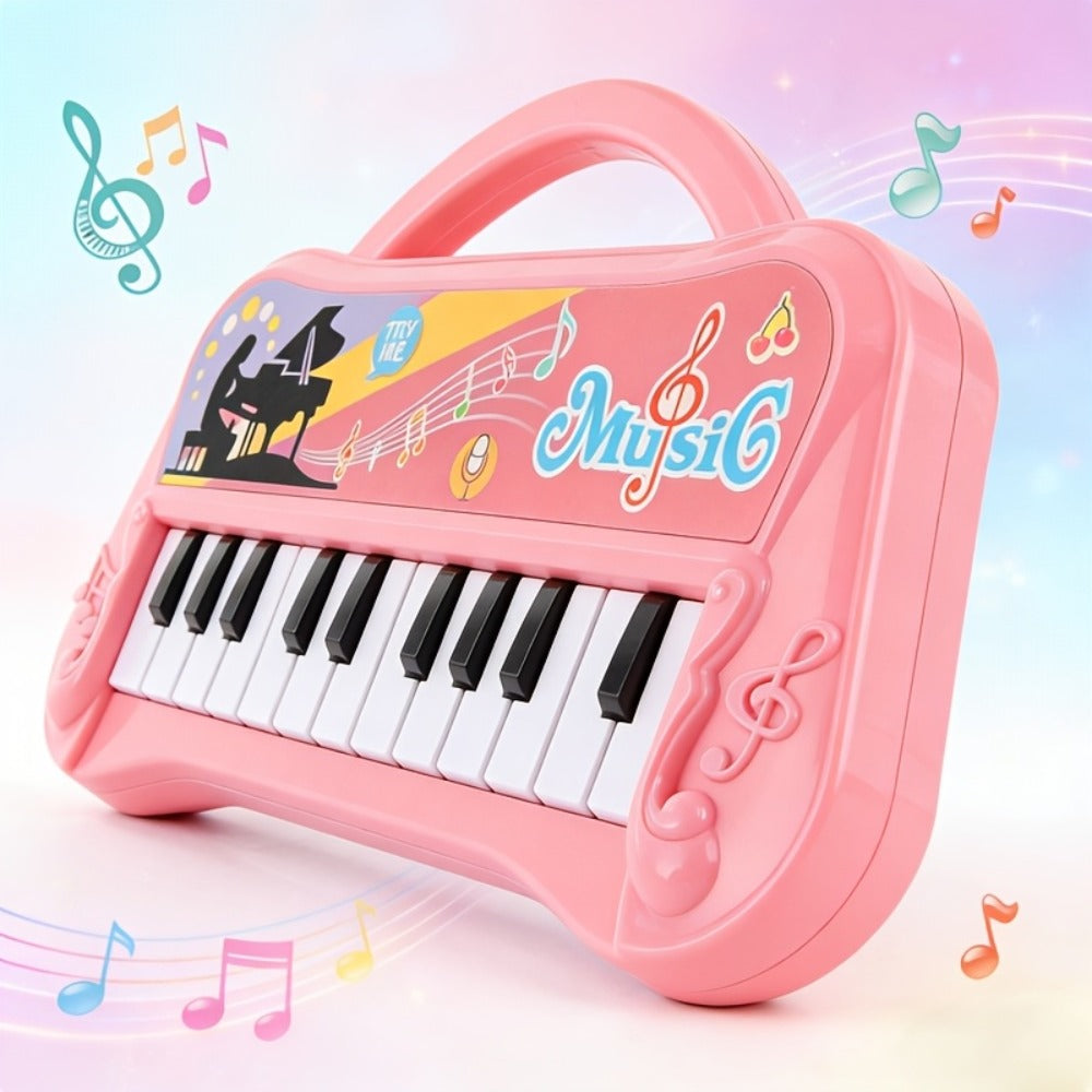 Kids Mini Piano Keyboard with 13 Keys, Electronic Music Toy in Four Colors