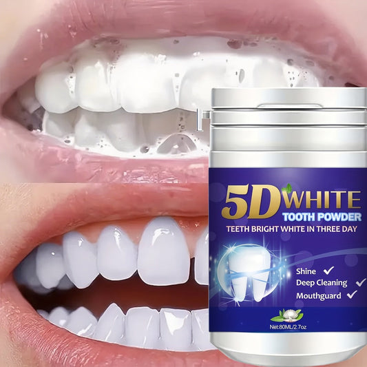 Baking Soda Tooth Powder, Honeysuckle & Mint, 80 ml