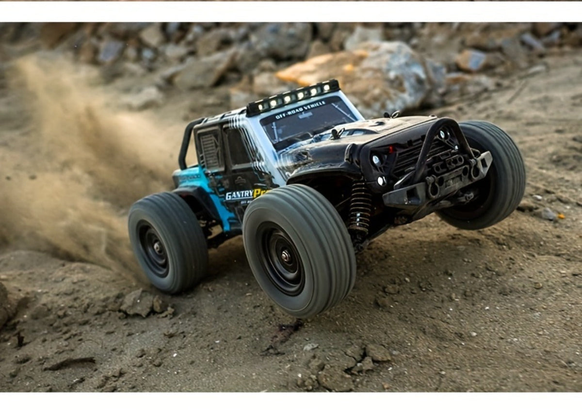 RC Off-Road Car 1:16 Scale 4WD, 70 KM/H 2.4GHz All-Terrain Monster Truck