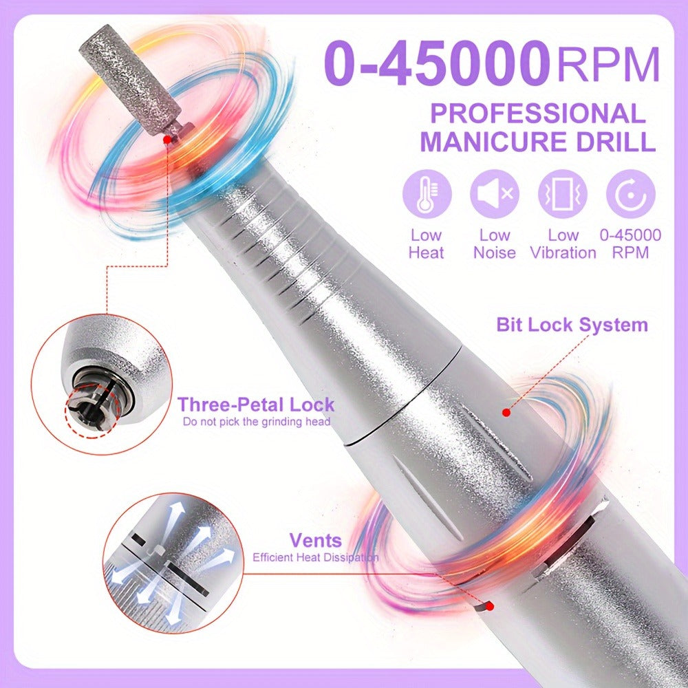 UV LED Nail Lamp 30 LEDs Infrared Auto Sensor with 3 Timer Modes 5s/30s/60s – Detachable Magnetic Base Gel Polish Curer for Hands & Feet, Painless Low-Heat Curing for Home & Salon, Pink White
