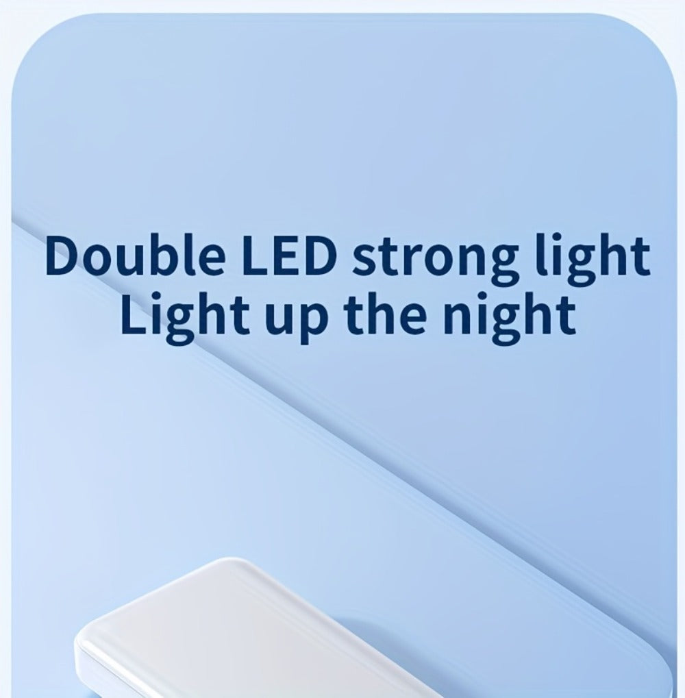 50000mAh Power Bank Outdoor Emergency Charger with LED Display Flashlight Dual USB Backup Battery Pack for iPhone Android Samsung – Portable Solar Travel Charger
