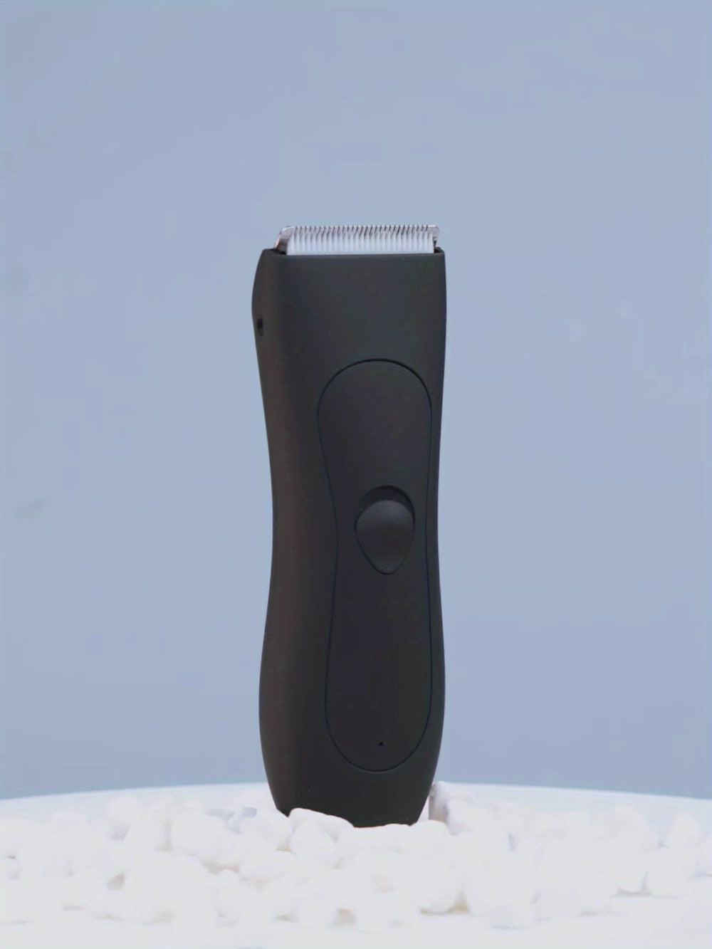 Waterproof Body Hair Trimmer for Men IPX6 Electric Groomer Replaceable Ceramic Blade - Full Body Manscaping Chest Groin Underarm Back Hair Shaver Wet Dry Black Purple Gift