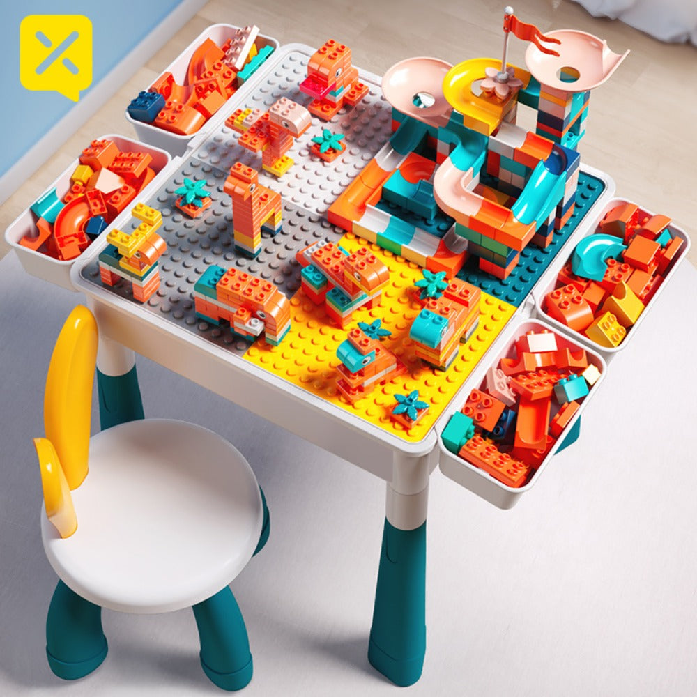 Kids Building Block Activity Table, Include Blocks or New Style 2