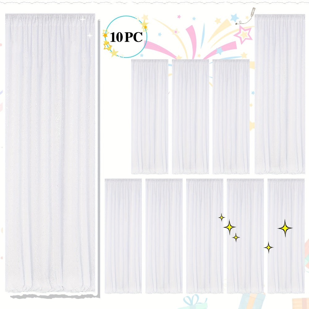 Sequin Backdrop Curtains 2FTx8FT Glitter Photography Background Panels for Party Wedding Birthday Stage Decoration Gold Yellow Shimmer Curtain Set 4 6 10 Panels Available