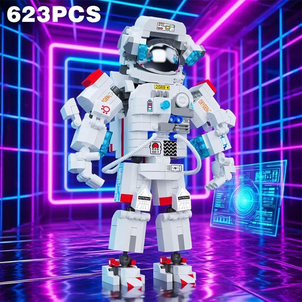 623-Piece Astronaut Micro Building Block Model Kit