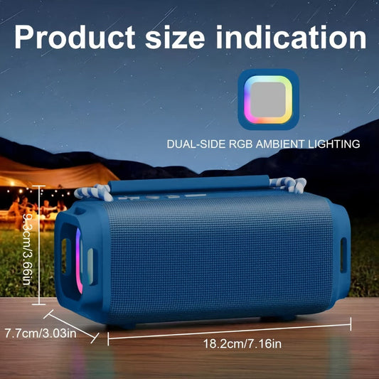 Portable Speaker with USB, 3.5mm AUX & TF Card Inputs for Home Listening