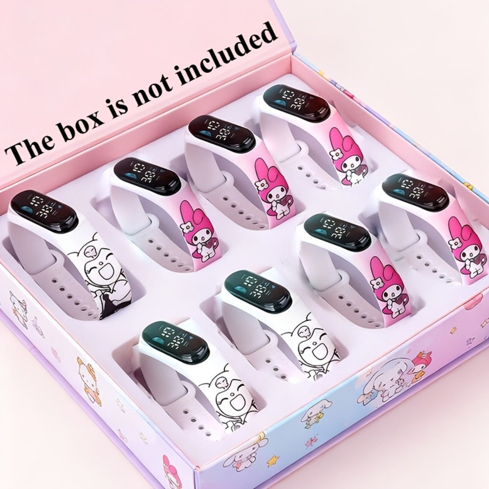 Kids Character Watch Set, 10 Pieces with Four Listed Character Designs