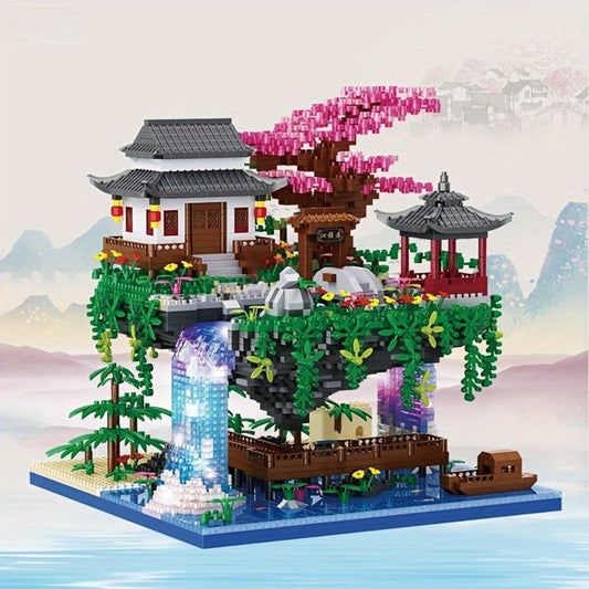 Bonsai Tree Micro Building Block Set, 3320 Pieces