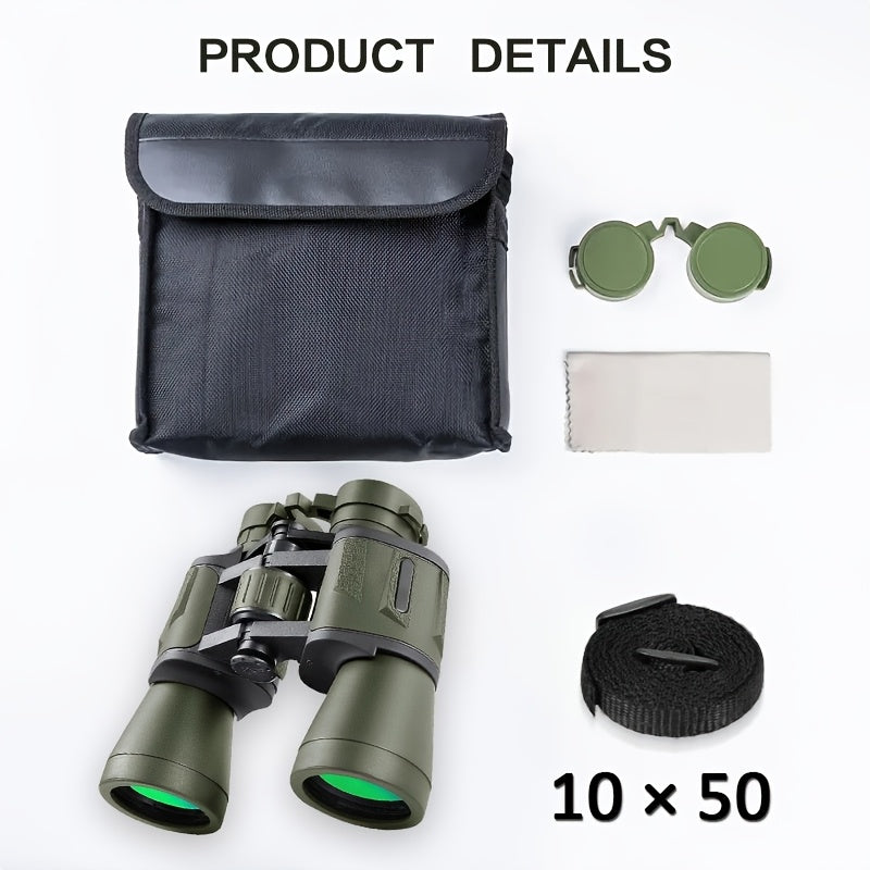 8x40 Binoculars for Adults High Powered – Bird Watching, Hunting, Hiking, Concerts & Travel | BaK-4 Prism FMC Lens, Wide Angle View, Durable Non-Slip Grip, Clear Vision Day & Low Light Performance