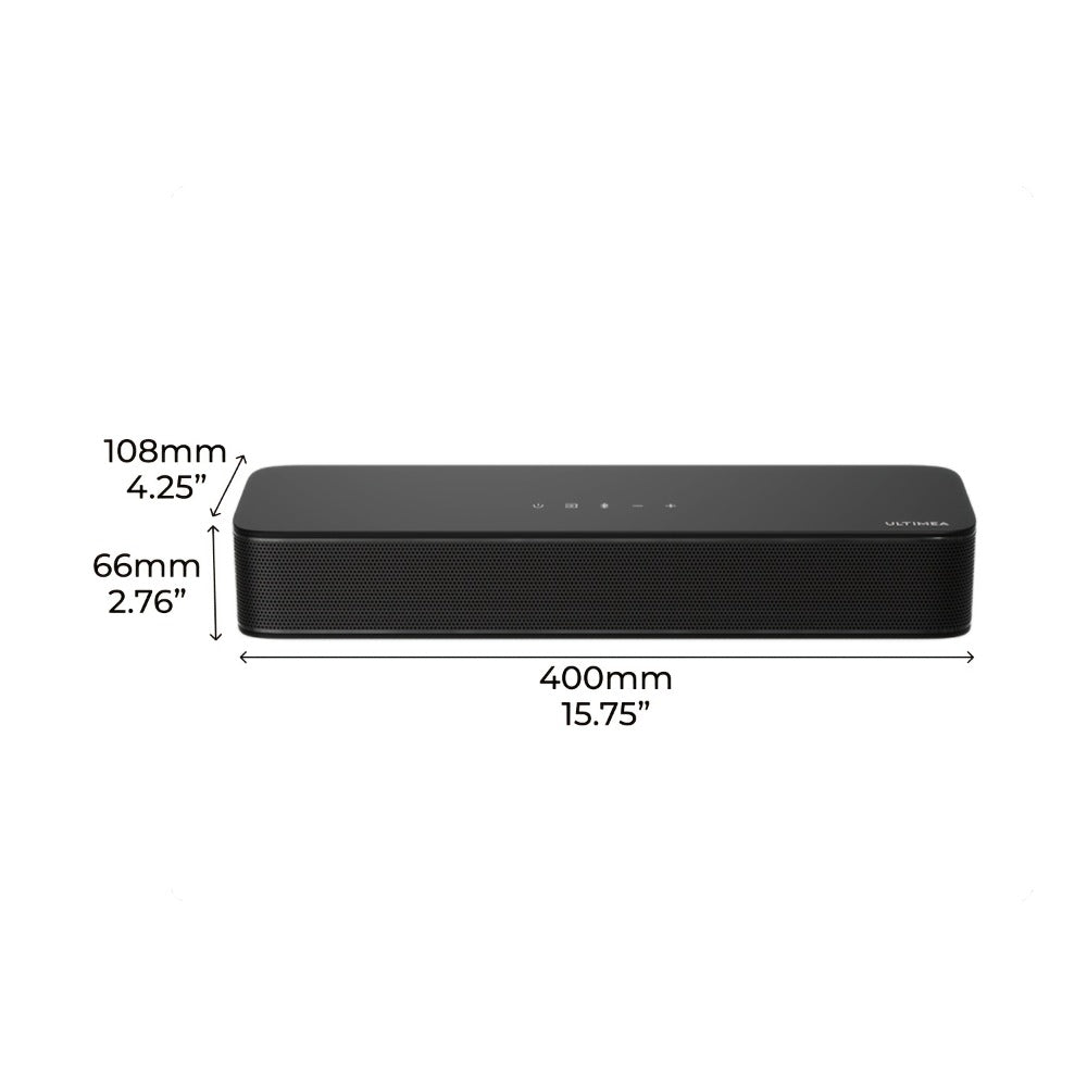 ULTIMEA Soundbar with Built-In Subwoofer – Choose 2.2CH 100W Detachable, 2.1CH 120W App Control, or 5.0CH 180W RGB Surround System, Bluetooth 5.3, ARC Optical AUX, 3 EQ Modes, Home Theater Speaker