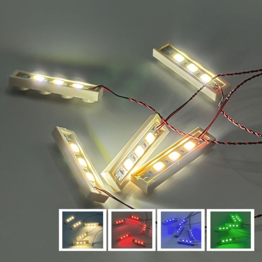 20-Piece 1x4 LED Brick Light Set for Building Block Displays