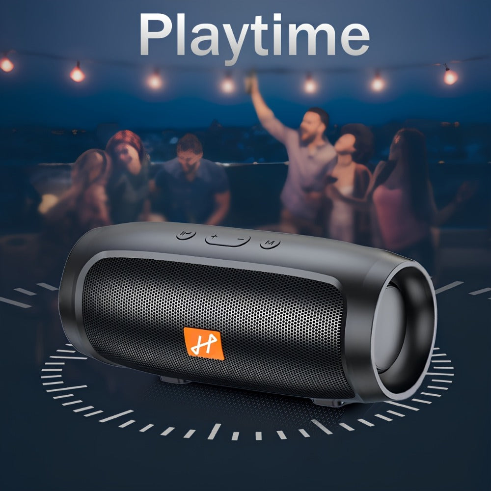 5.1 Channel Surround Sound Portable Wireless Bluetooth Speaker – USB-C Rechargeable Lithium Battery Speaker for Smartphones, Tablets, Outdoor Parties & Smart Devices, Stereo Audio System