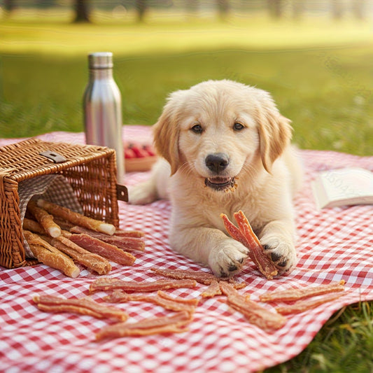Chicken Jerky Dog Treats with TTV Snacks, 200 g or 400 g Packs
