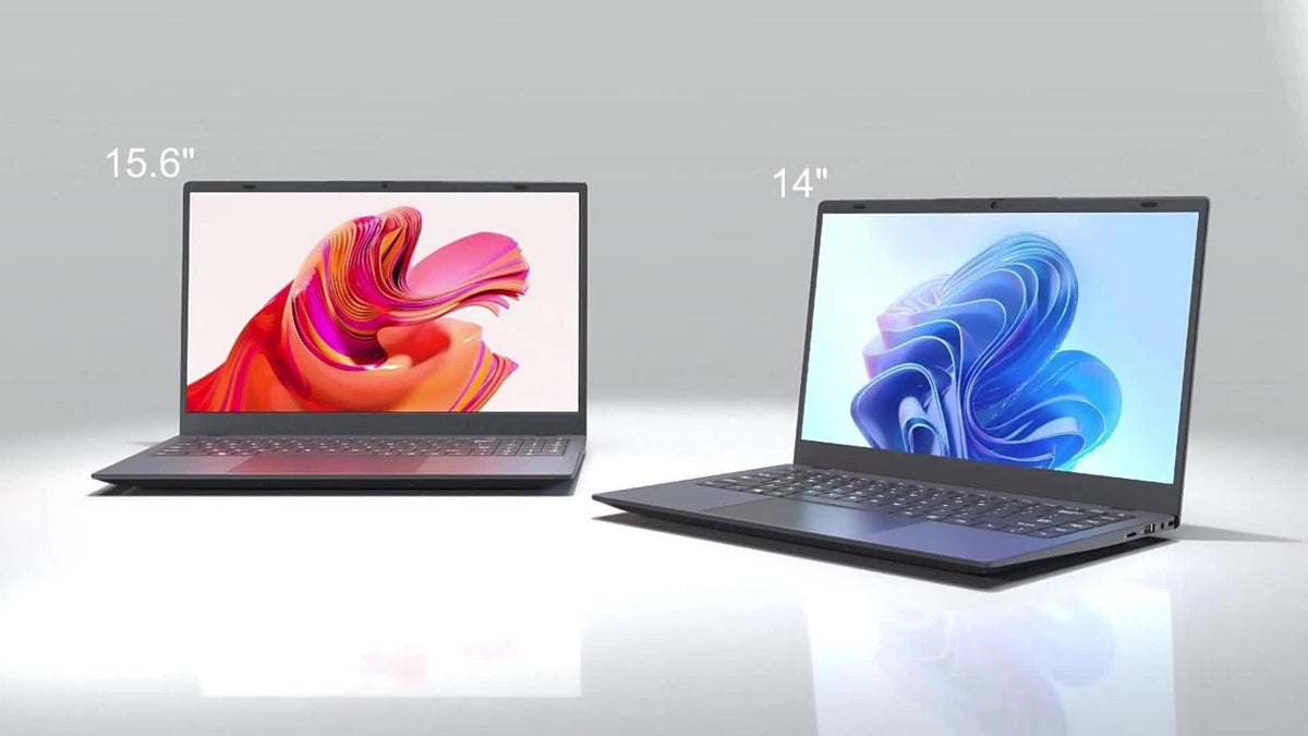 15.6 Inch Ultra-Thin Laptop, Intel Pentium 6500Y, 8GB RAM 256GB SSD, 4K Dual-Screen Support, Quad Stereo Speakers, Type-C PD Fast Charging – Lightweight Office & Entertainment Notebook PC