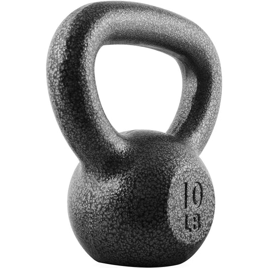 Cast Iron Kettlebell with Hammerstone Painted Finish and Flat Base, 10–50 LB Options