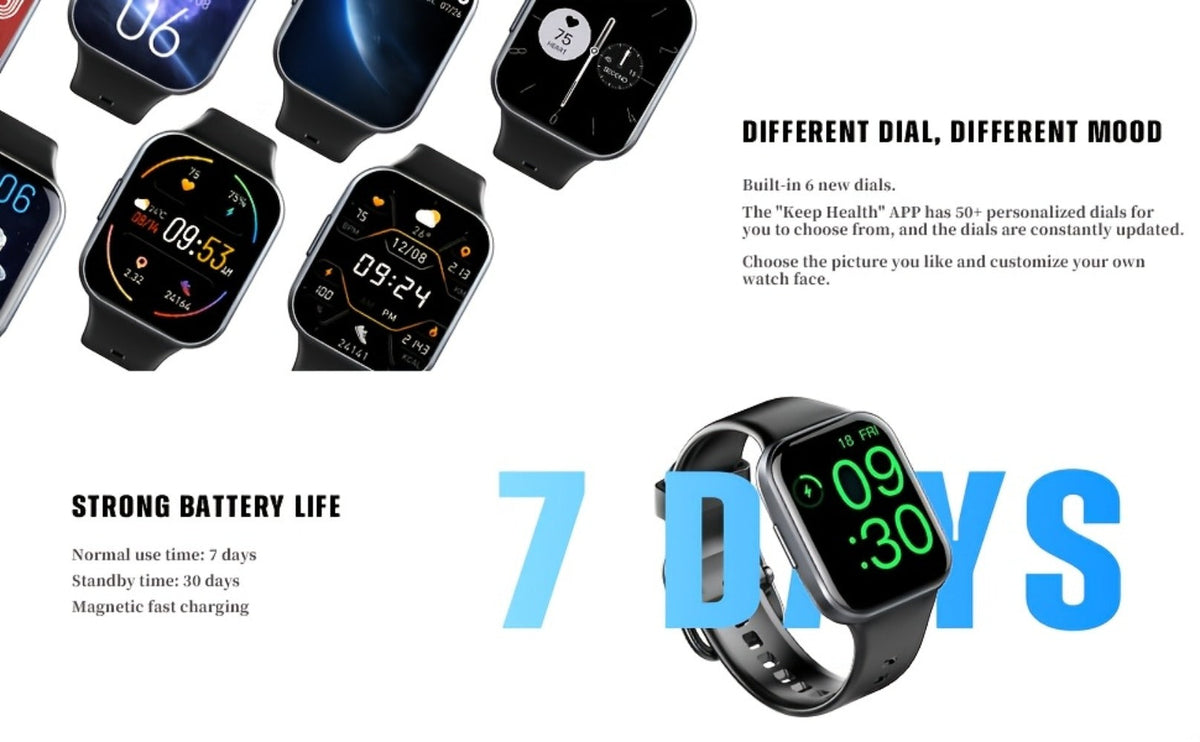 112 Sports Modes Smartwatch Bluetooth 5.3 for Men Women – 1.69" HD Touch Screen Wireless Calling Sleep Monitor Fitness Activity Tracker Compatible with iOS Android Off White Black Gift