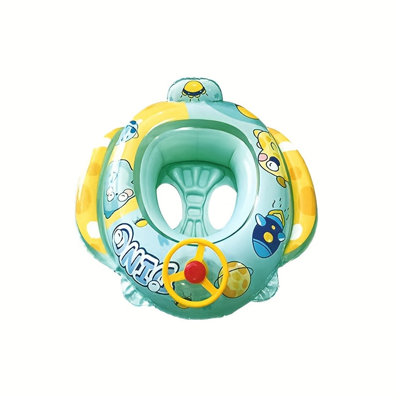 Cartoon Animal Novelty Inflatable Pool Float, Blue, Green or Pink