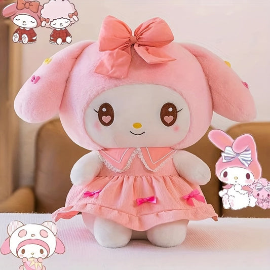 Character Plush Doll with Melody, Kulomi and Yarn Skirt Style Options